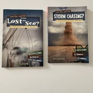 An Interactive Survival Adventure Books Set, Can You Survive Storm Chasing?..